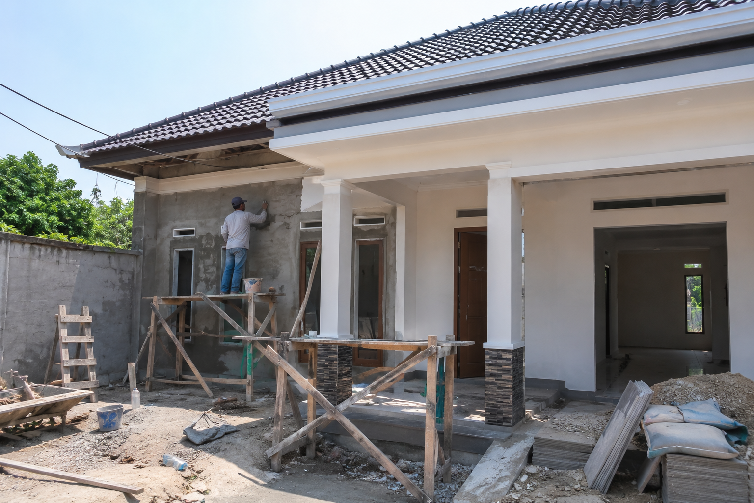 renovasi aset